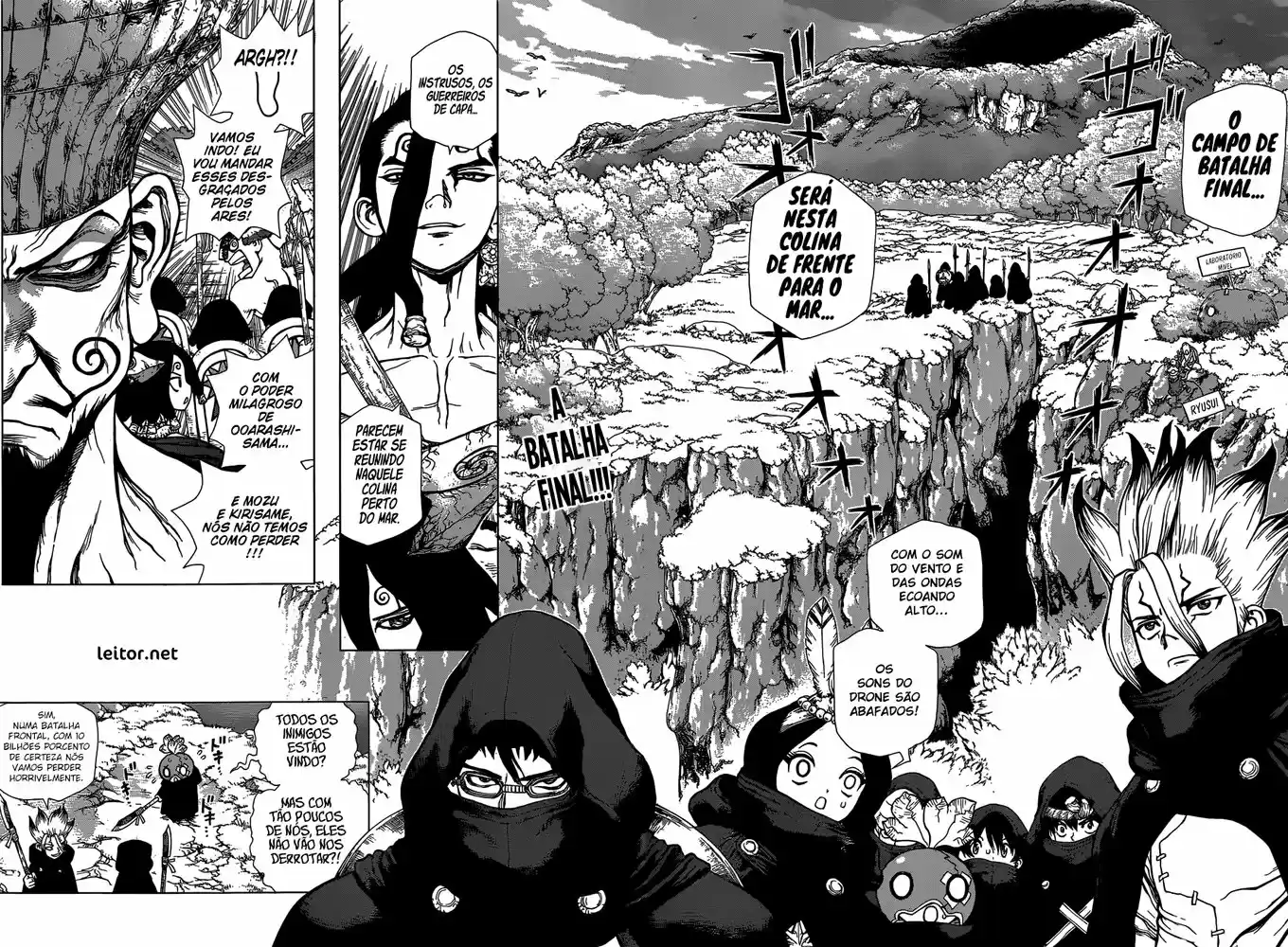 Read Dr Stone pt Manga Online