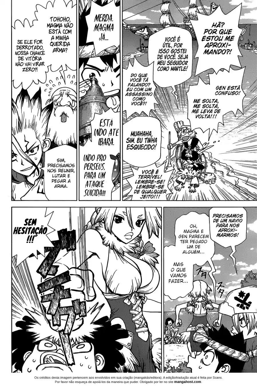 Read Dr Stone pt Manga Online