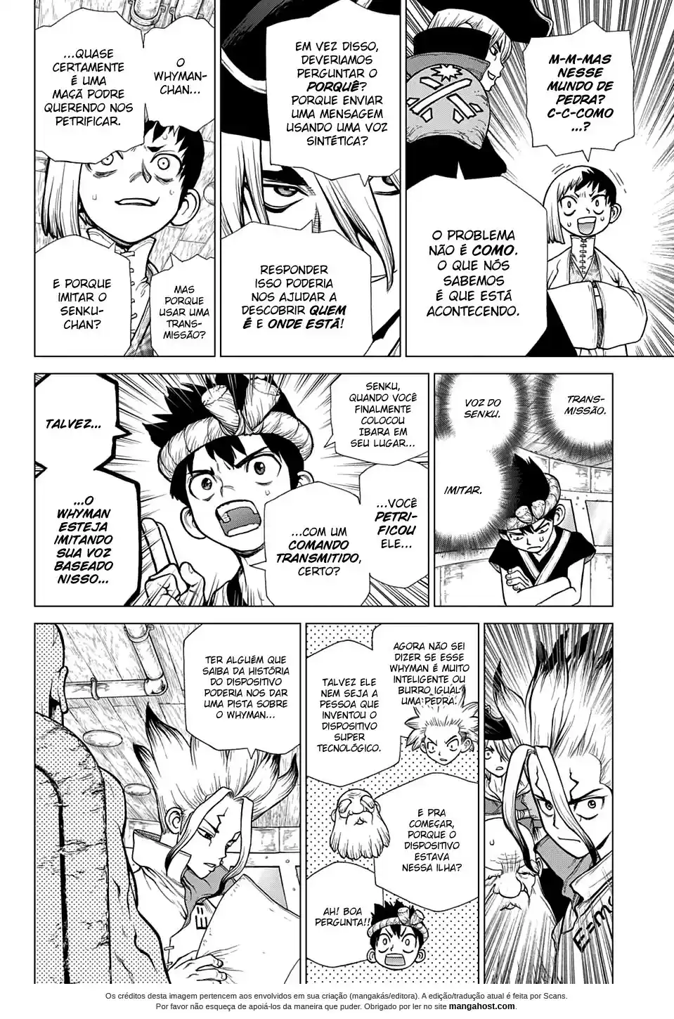 Read Dr Stone pt Manga Online