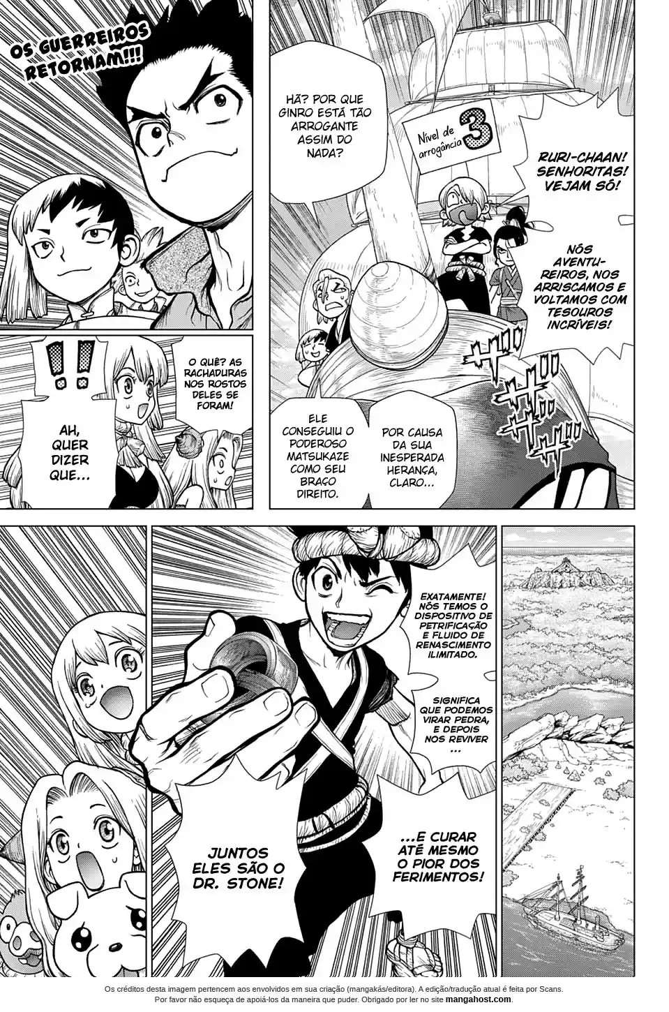 Read Dr Stone pt Manga Online