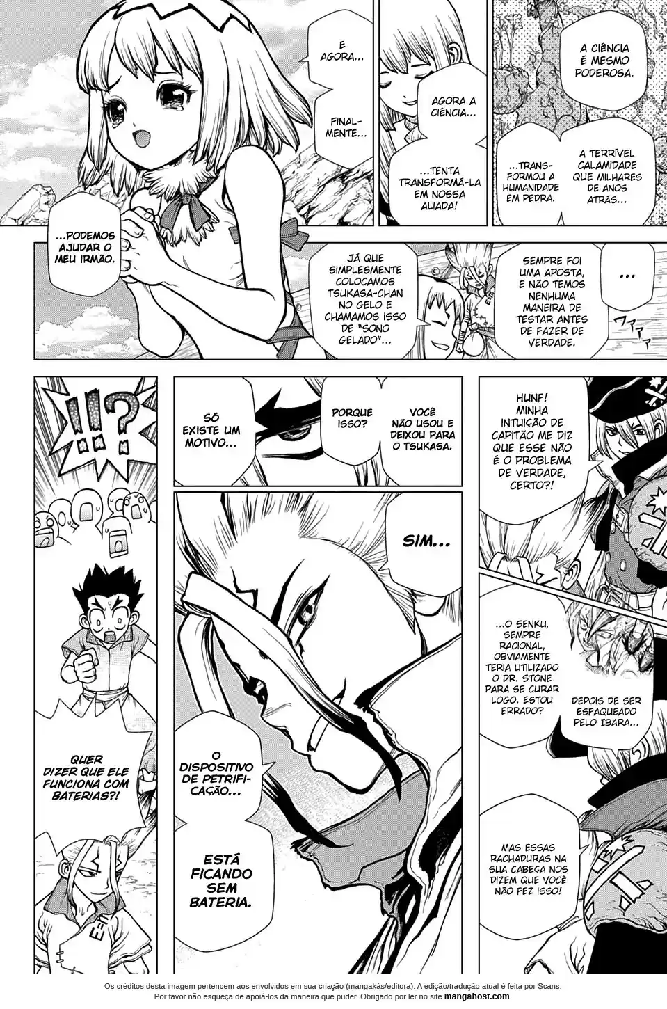 Read Dr Stone pt Manga Online