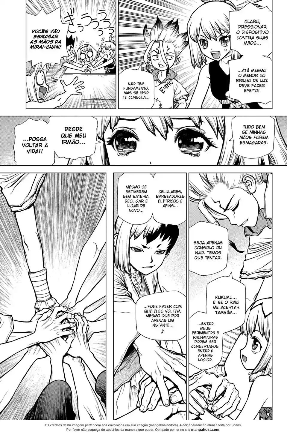 Read Dr Stone pt Manga Online