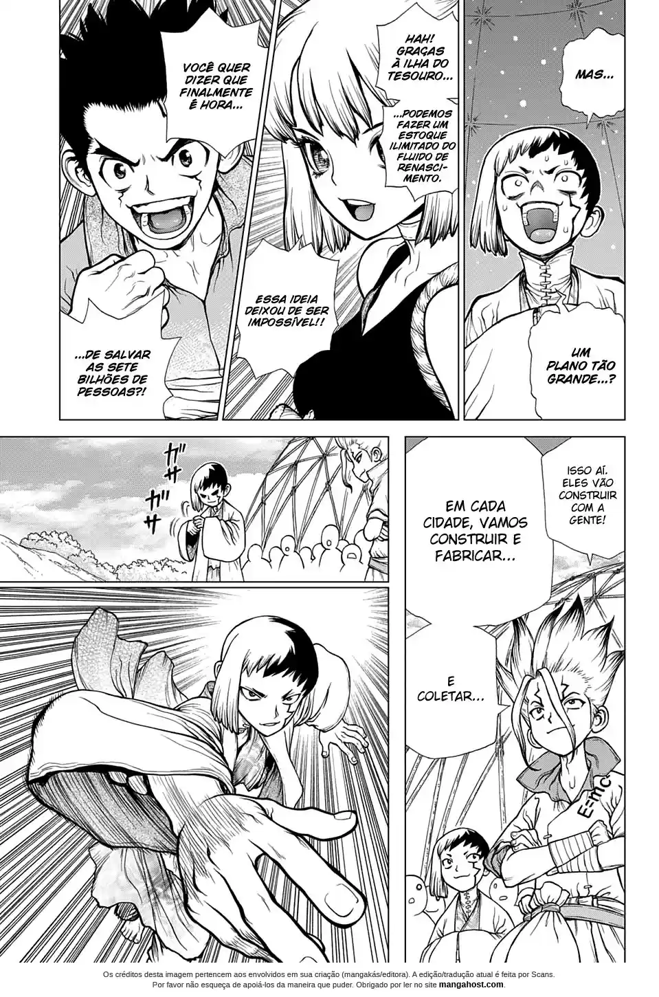 Read Dr Stone pt Manga Online