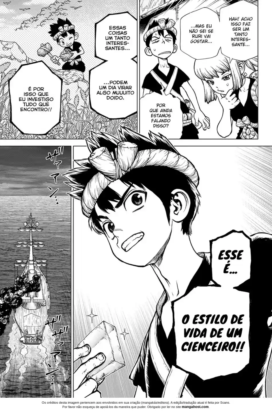 Read Dr Stone pt Manga Online