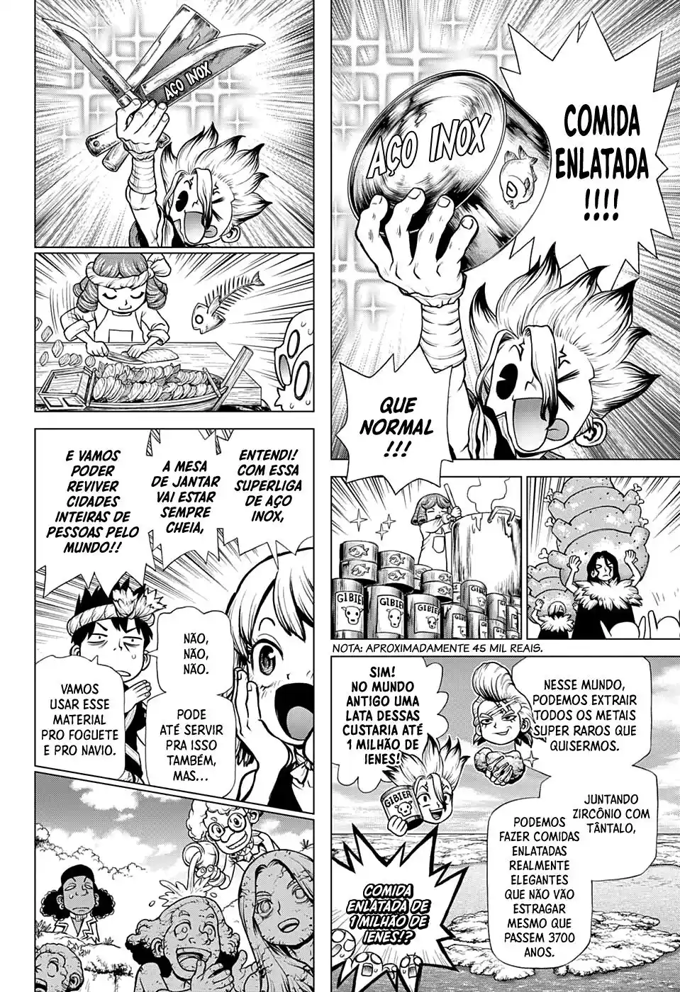 Read Dr Stone pt Manga Online