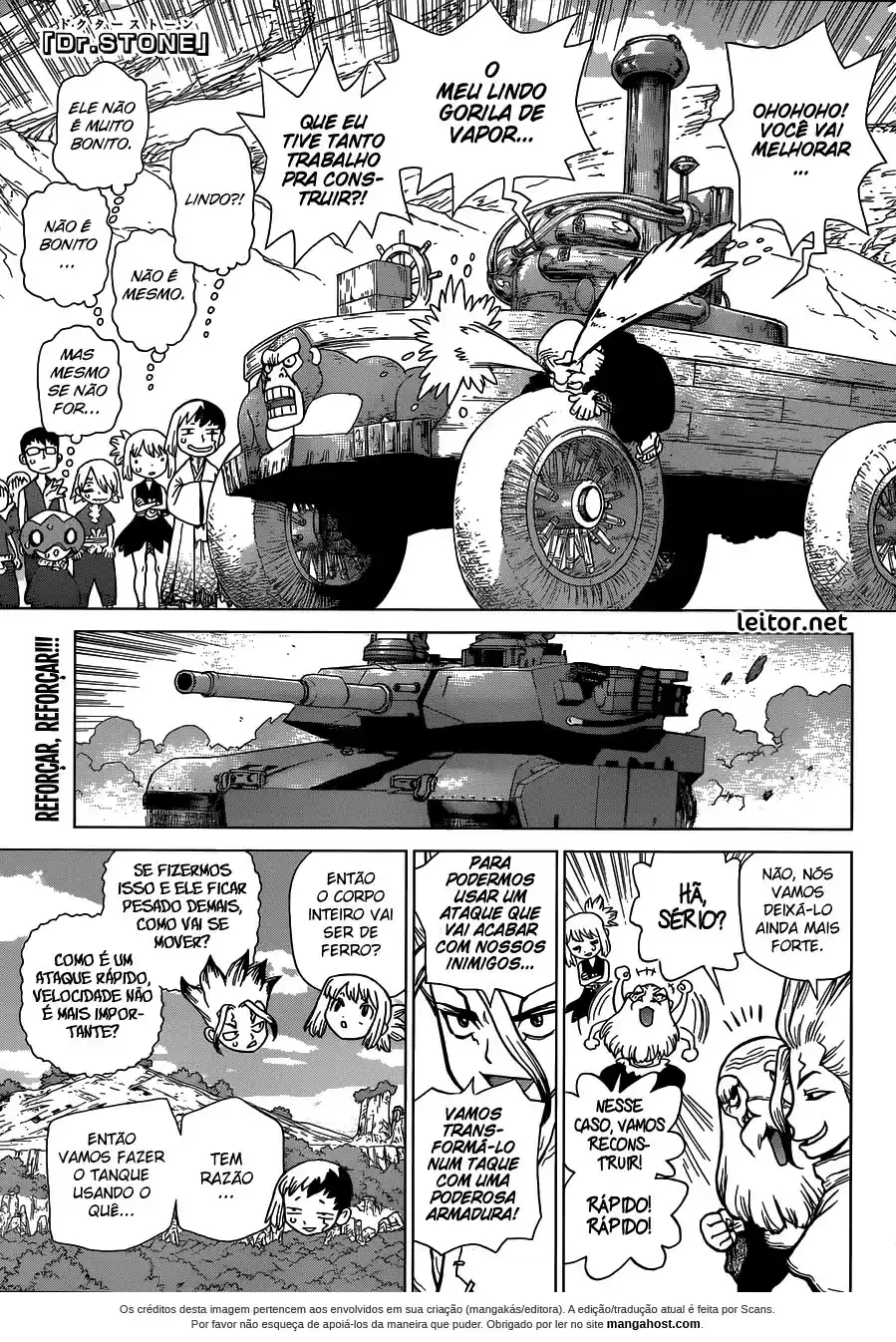 Read Dr Stone pt Manga Online