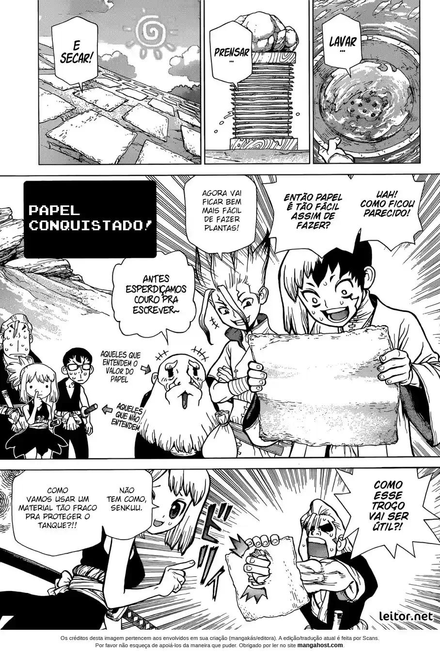 Read Dr Stone pt Manga Online