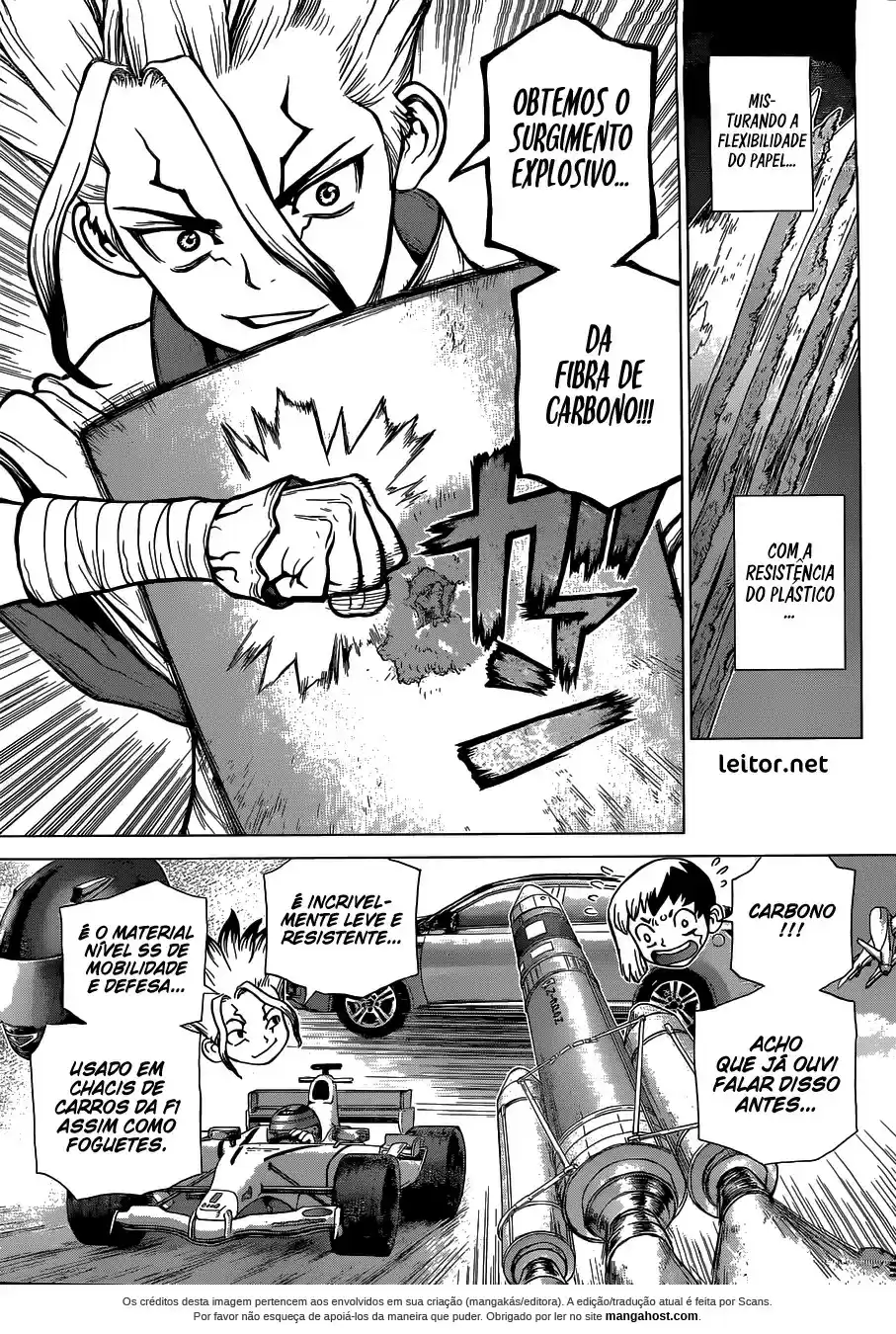 Read Dr Stone pt Manga Online