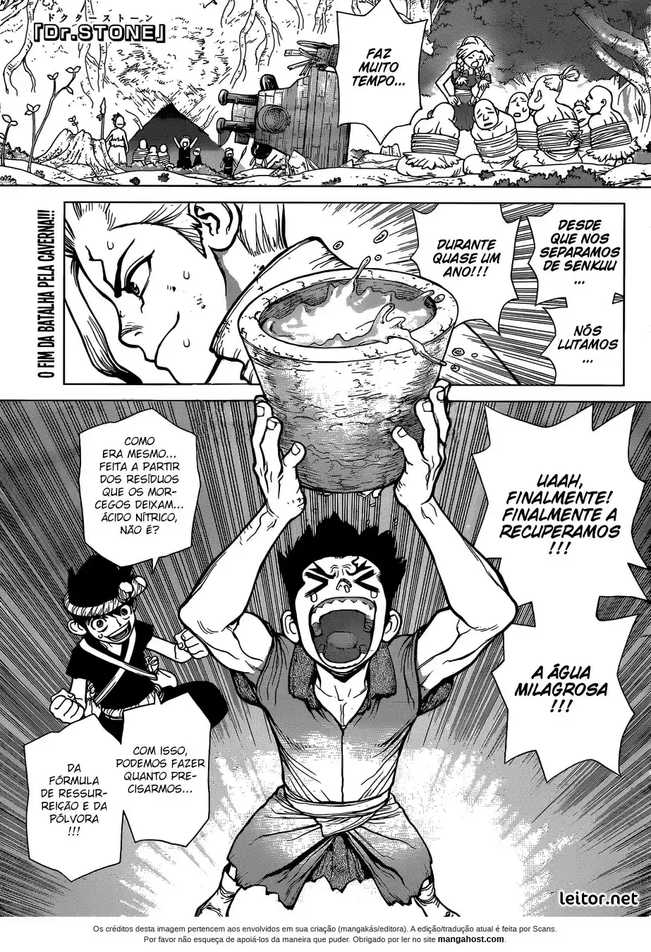 Read Dr Stone pt Manga Online