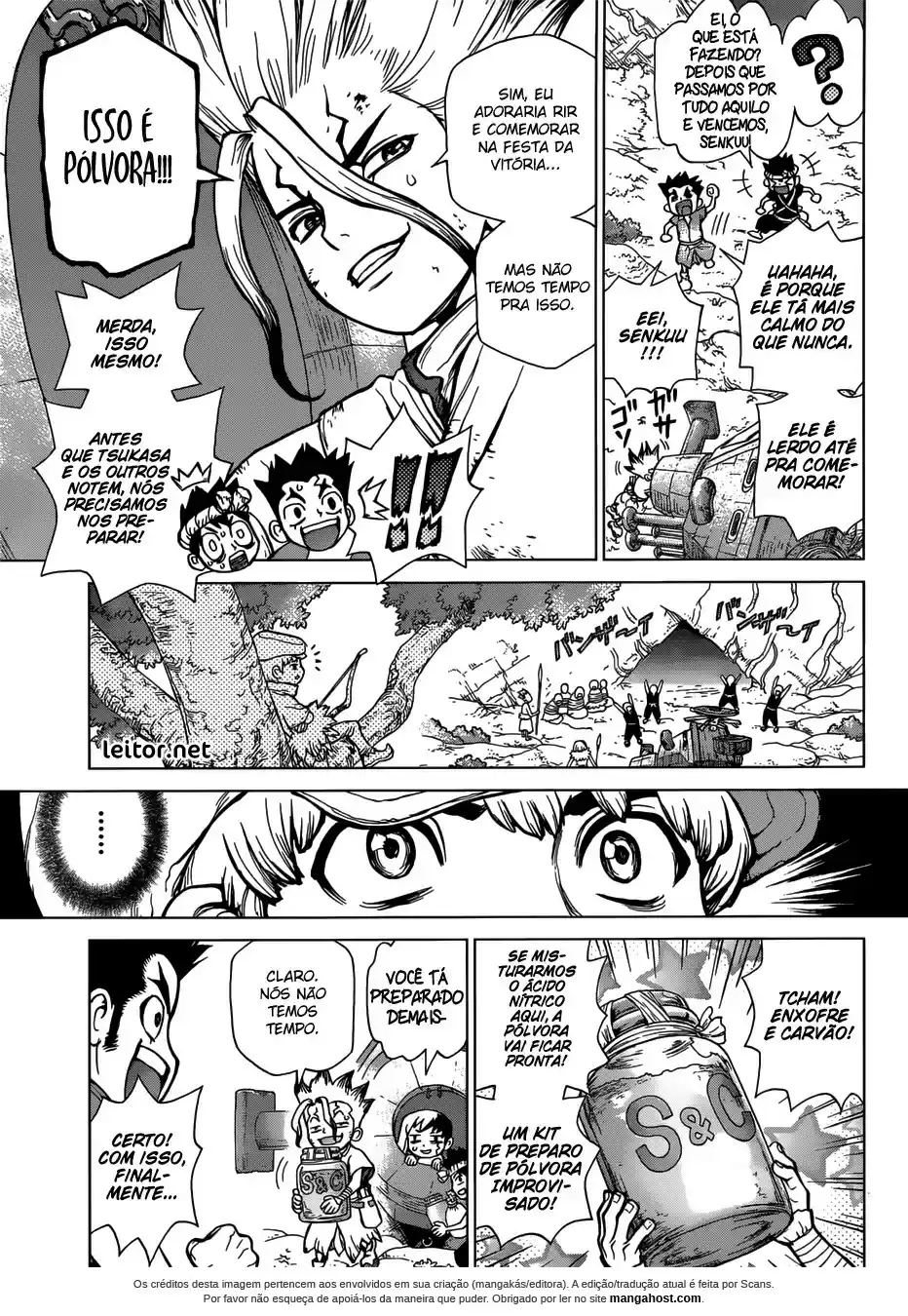 Read Dr Stone pt Manga Online