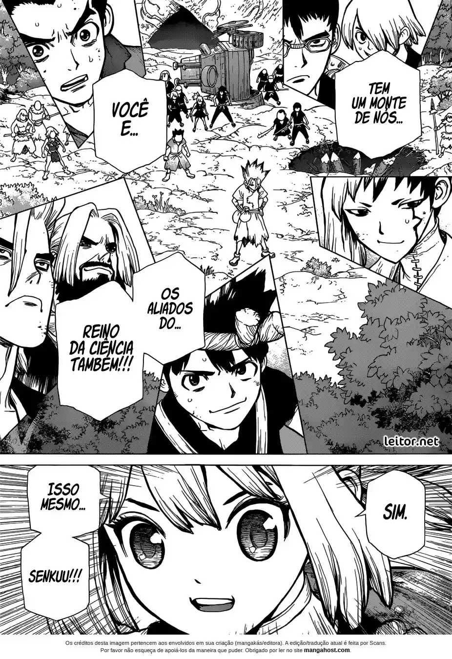 Read Dr Stone pt Manga Online