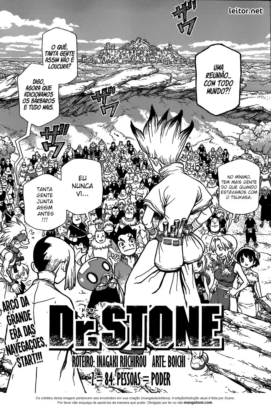 Read Dr Stone pt Manga Online