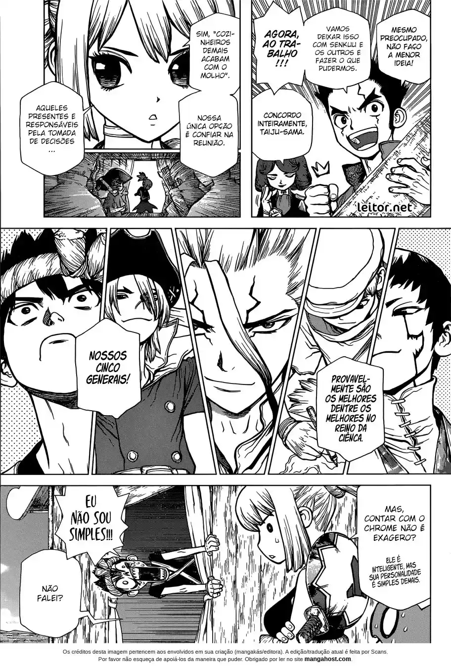 Read Dr Stone pt Manga Online