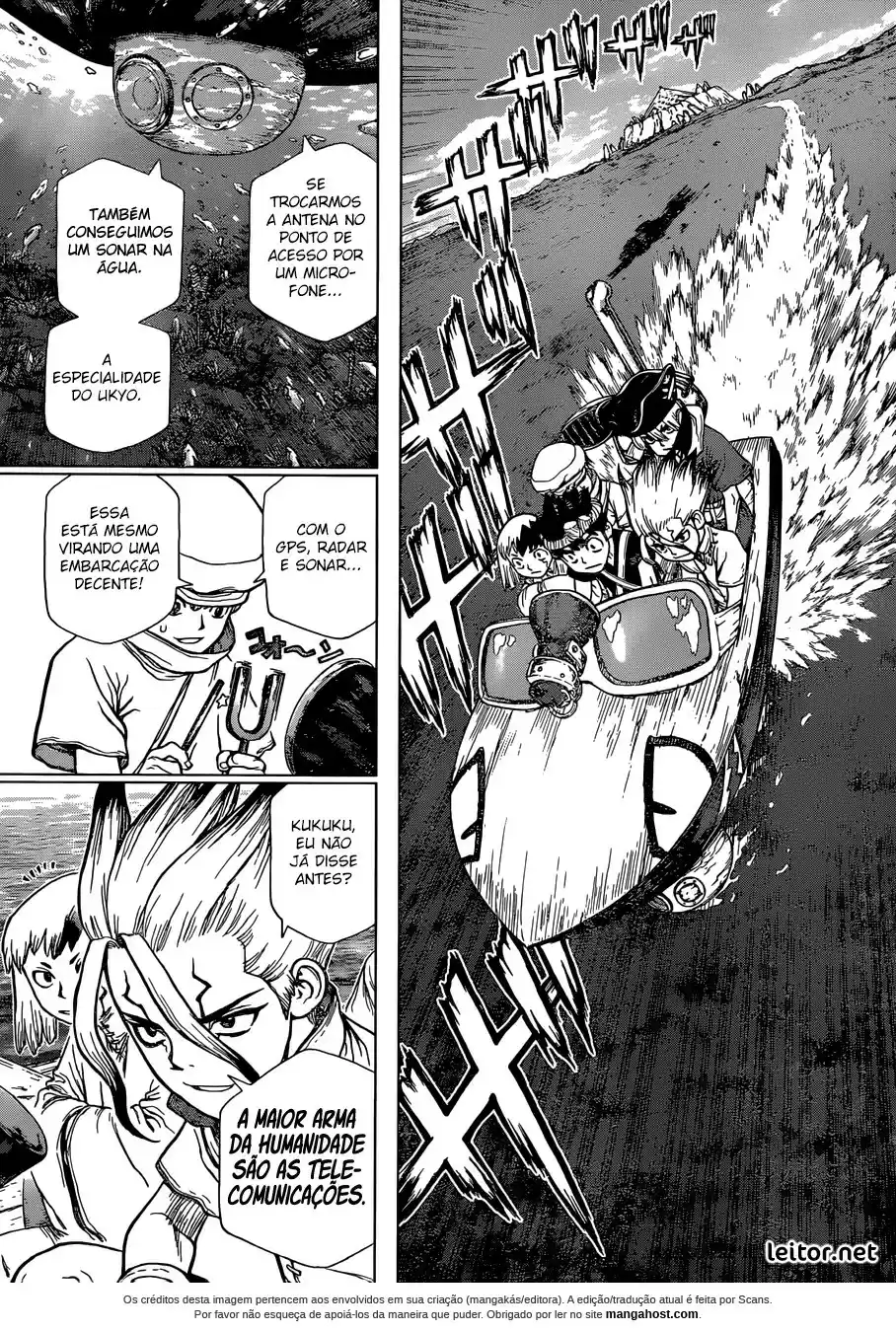 Read Dr Stone pt Manga Online