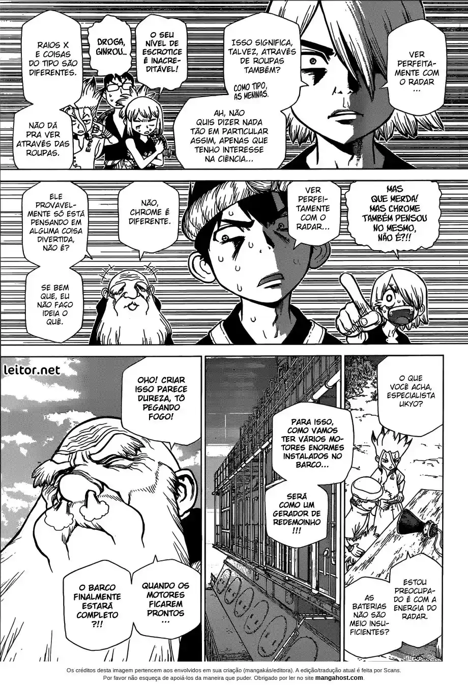 Read Dr Stone pt Manga Online