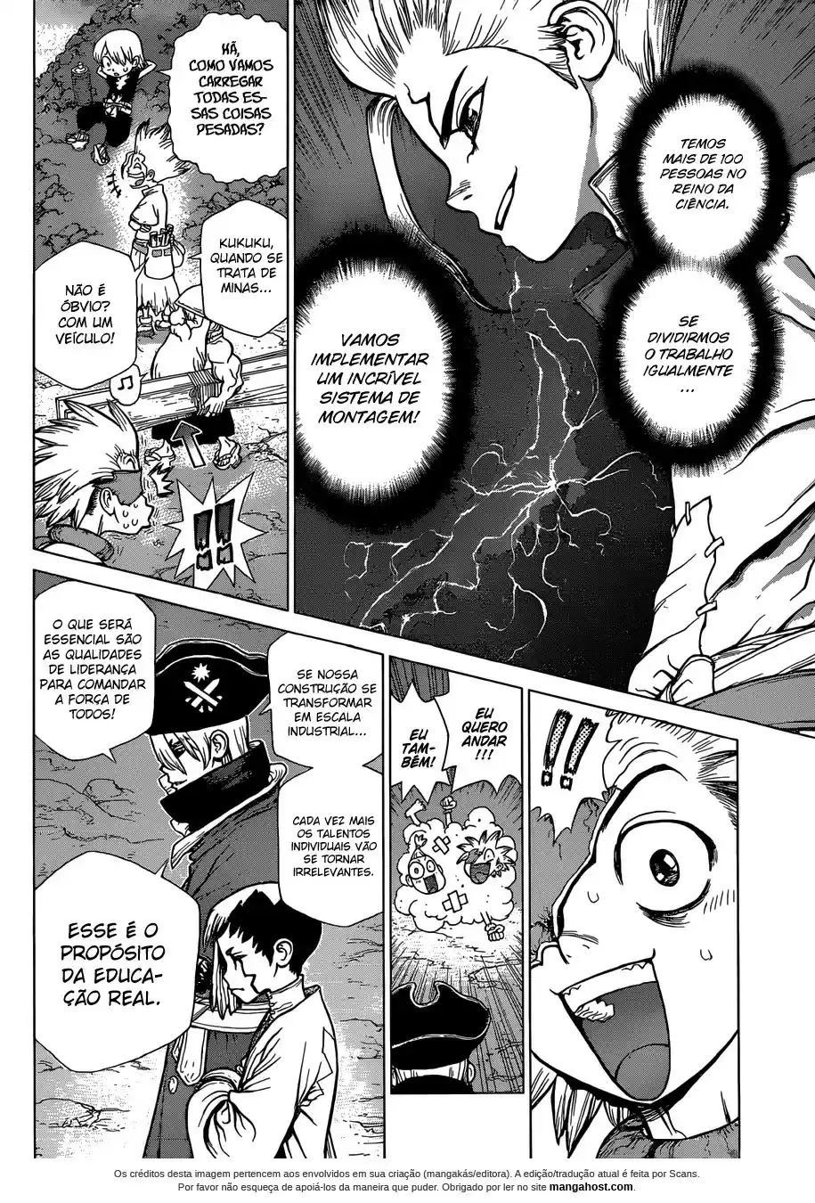 Read Dr Stone pt Manga Online
