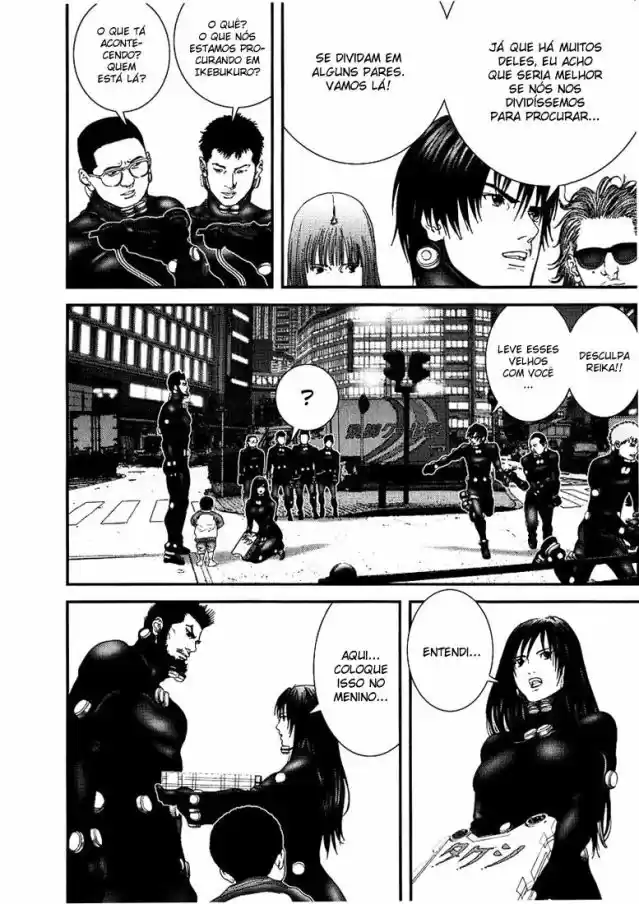 Read Gantz pt Manga Online