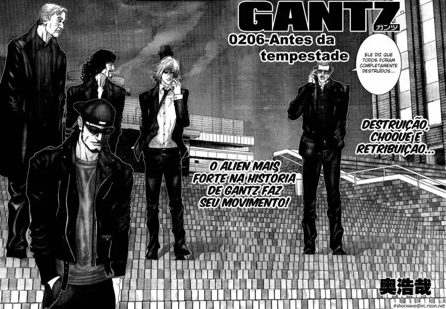 Read Gantz pt Manga Online