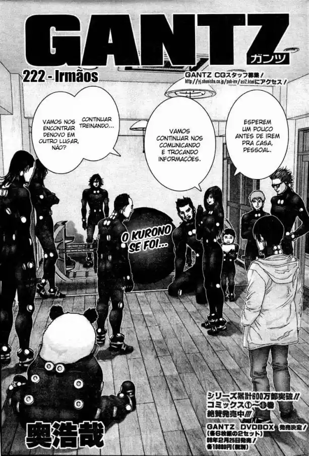 Read Gantz pt Manga Online