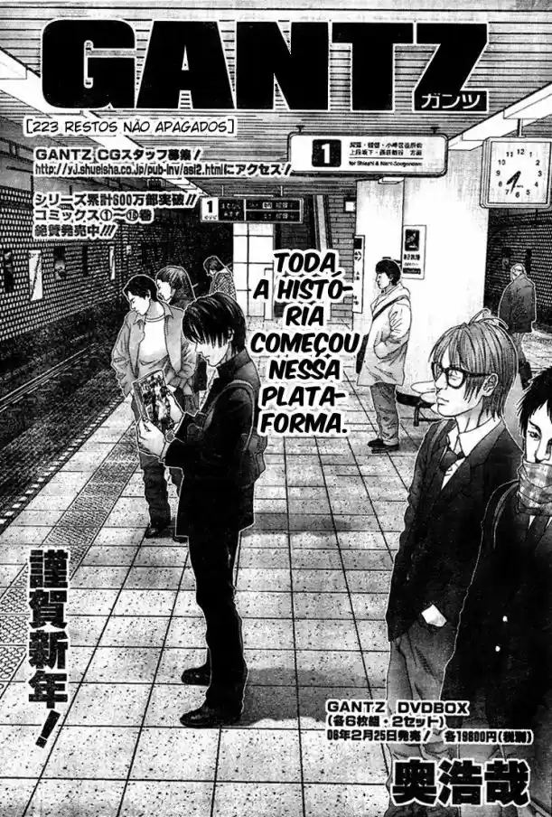 Read Gantz pt Manga Online