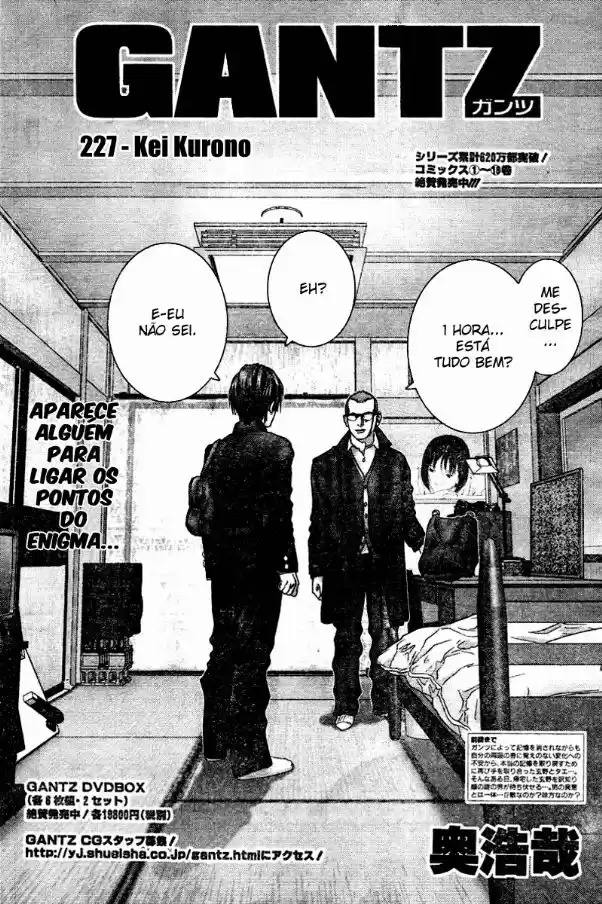 Read Gantz pt Manga Online