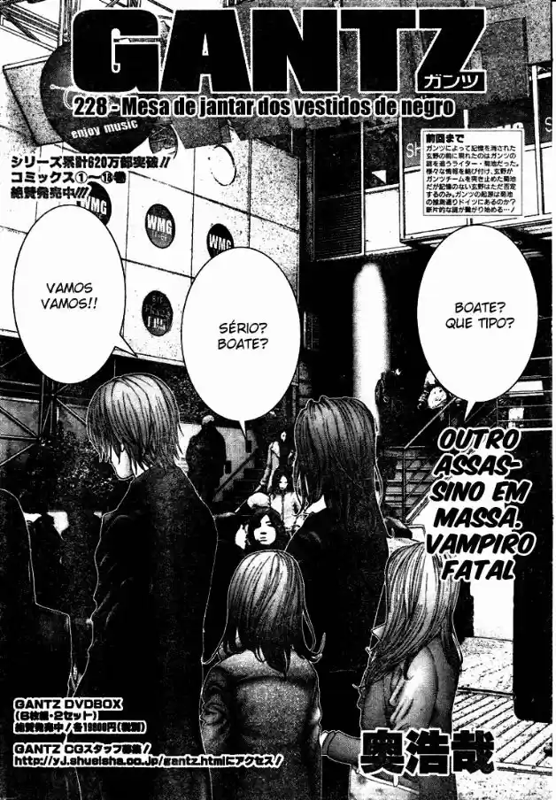 Read Gantz pt Manga Online