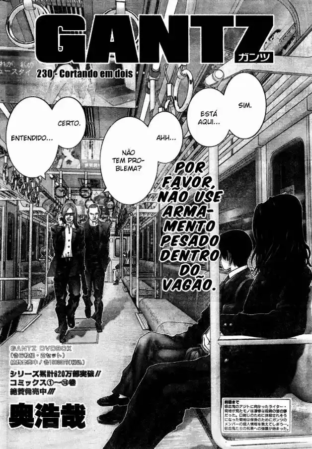 Read Gantz pt Manga Online