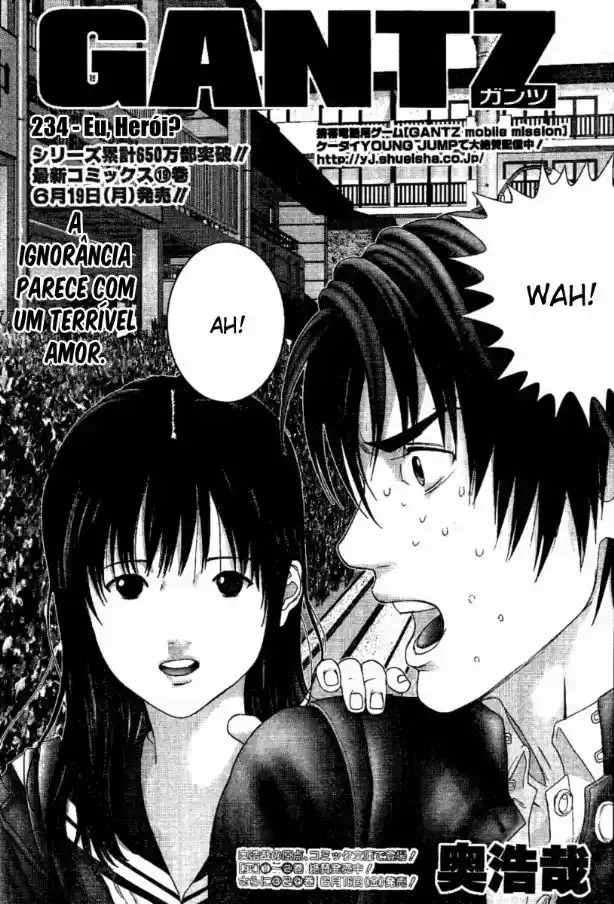 Read Gantz pt Manga Online