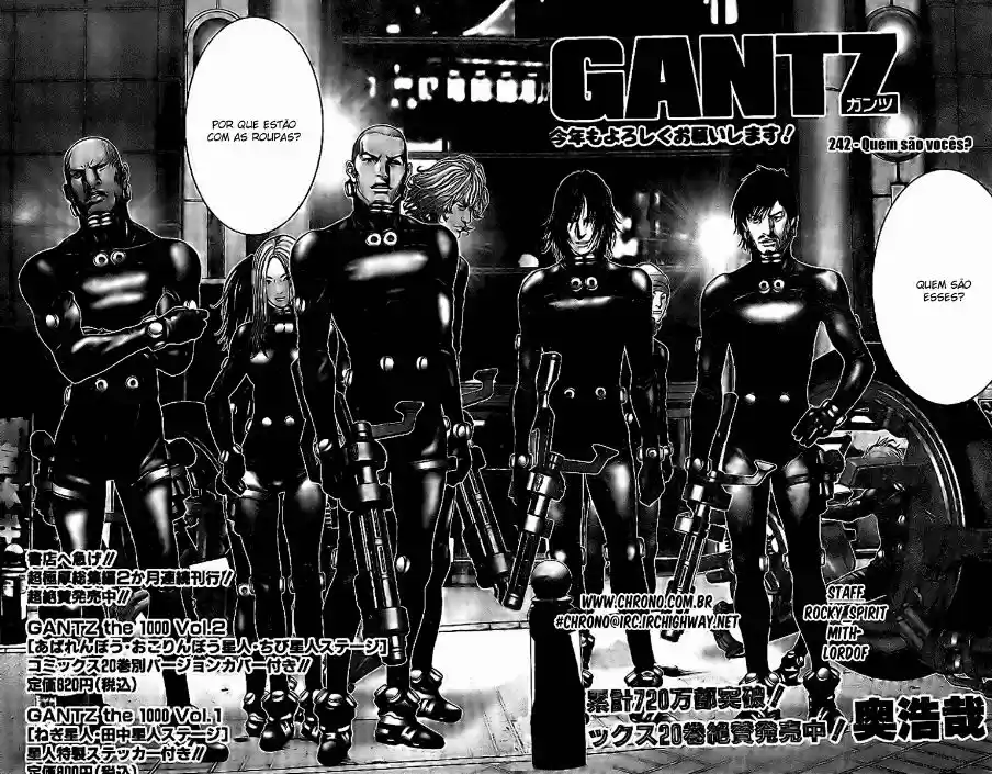 Read Gantz pt Manga Online