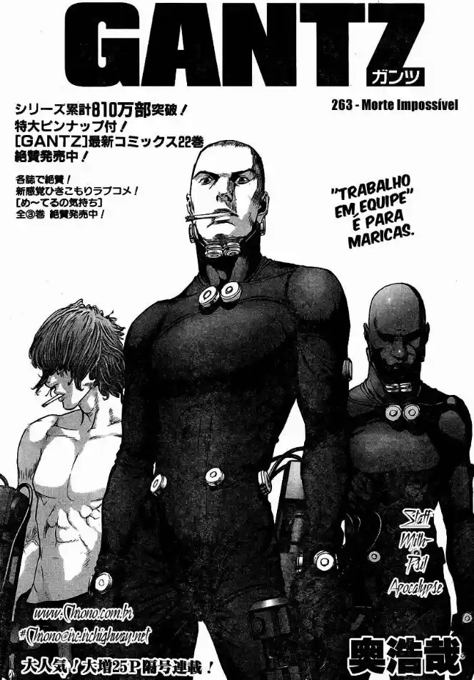 Read Gantz pt Manga Online