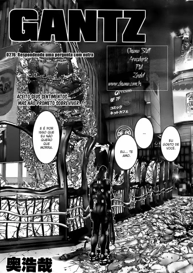 Read Gantz pt Manga Online