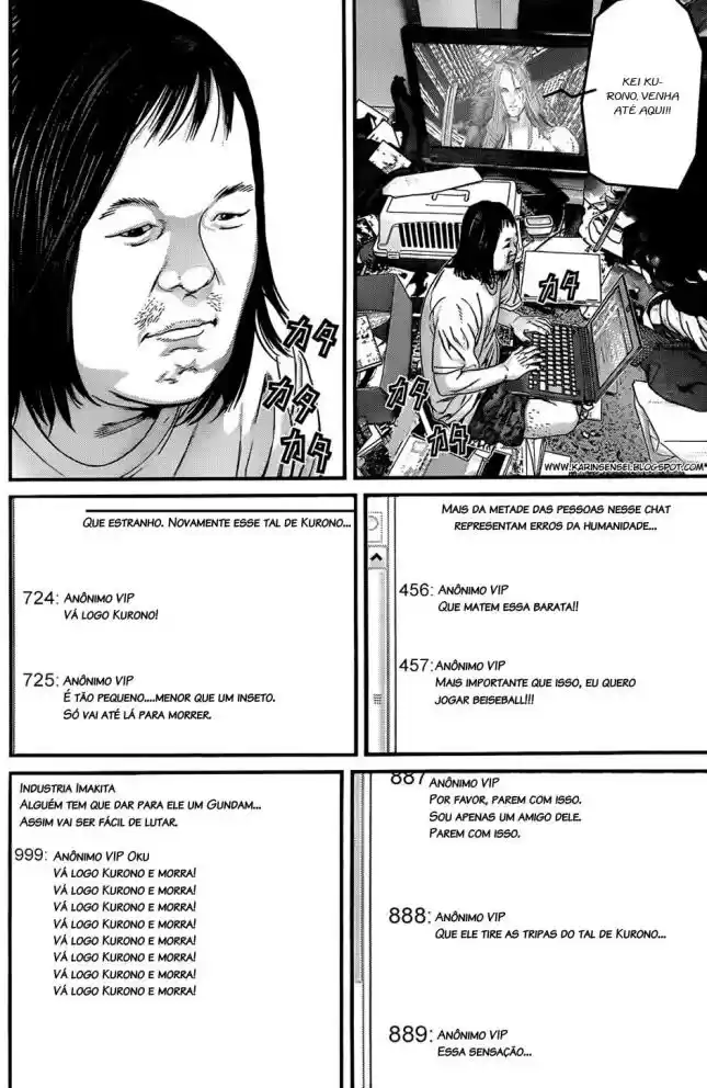 Read Gantz pt Manga Online