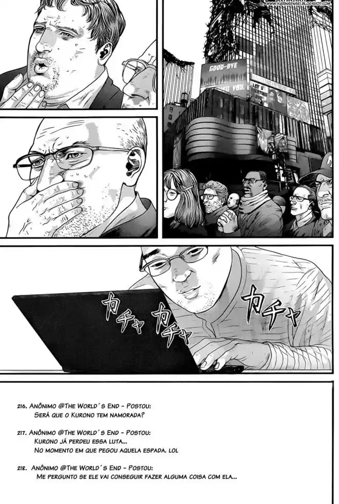 Read Gantz pt Manga Online