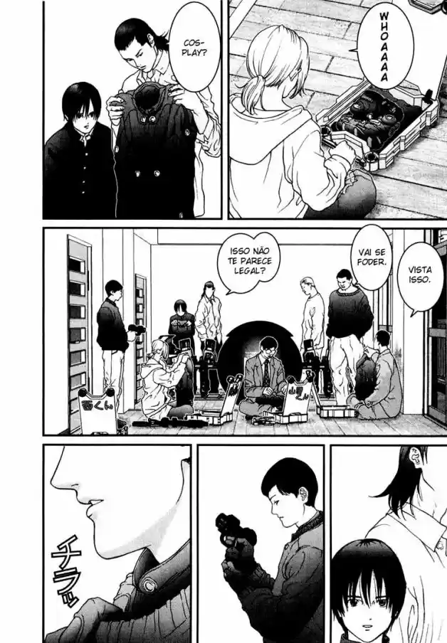 Read Gantz pt Manga Online