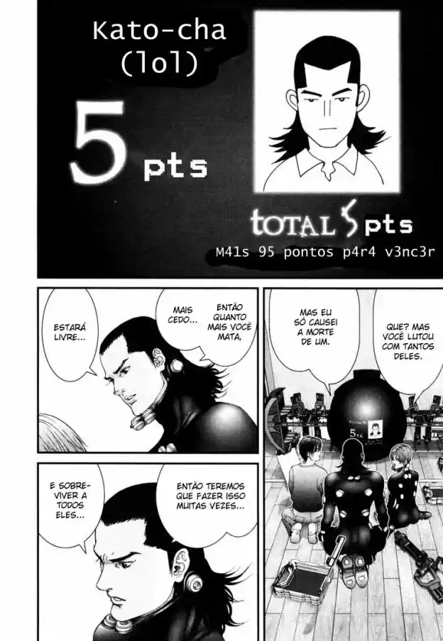 Read Gantz pt Manga Online