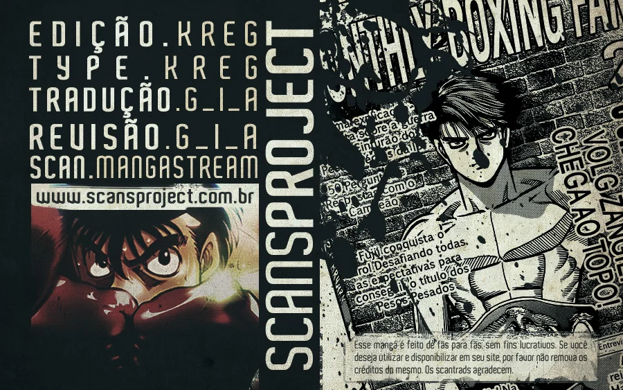 Read Hajime no Ippo pt Manga Online