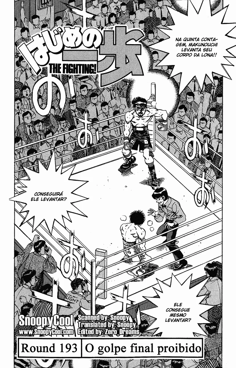 Read Hajime no Ippo pt Manga Online