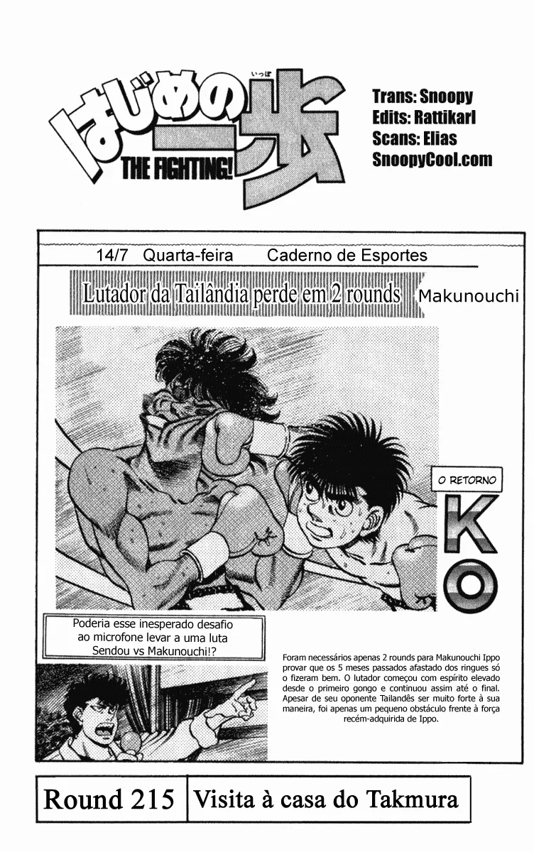 Read Hajime no Ippo pt Manga Online