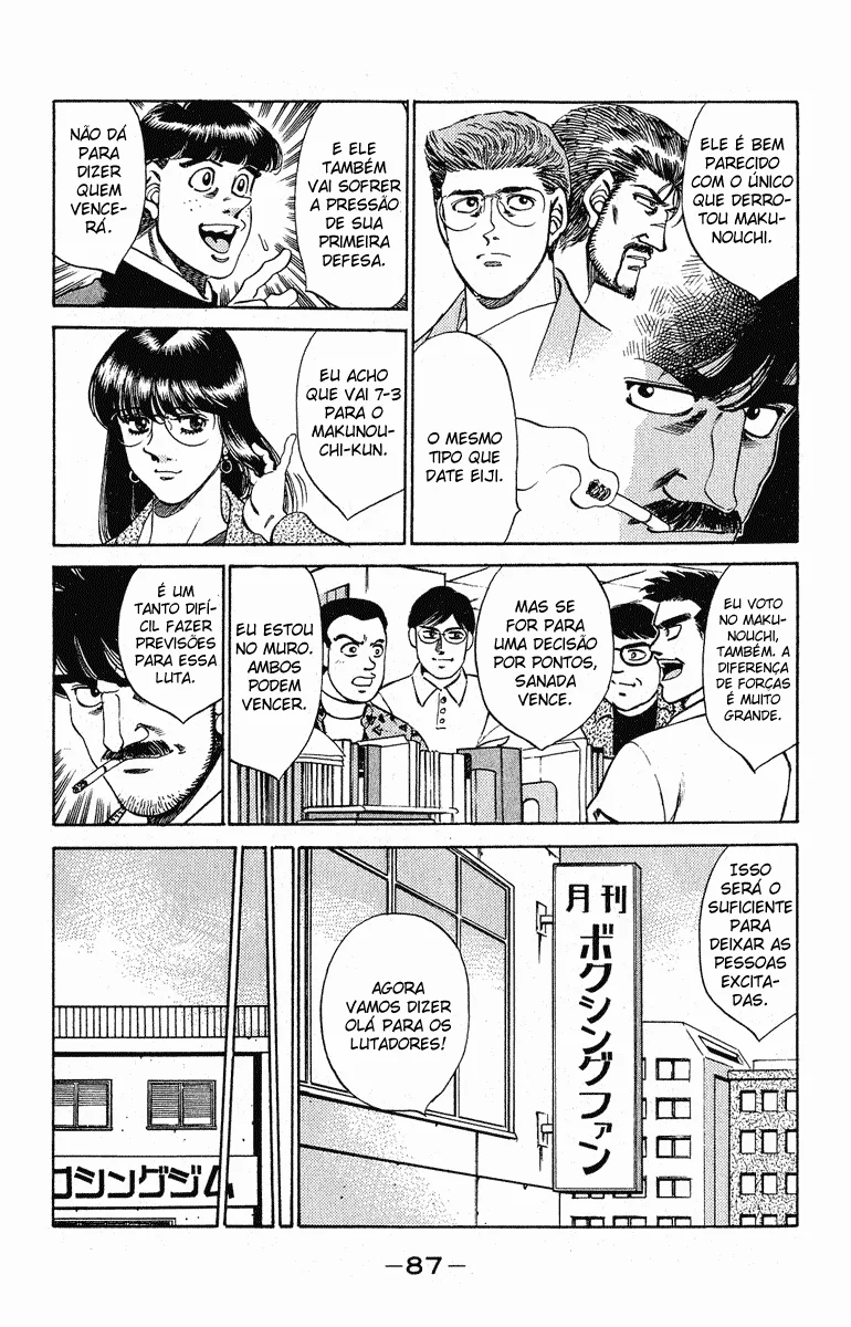 Read Hajime no Ippo pt Manga Online