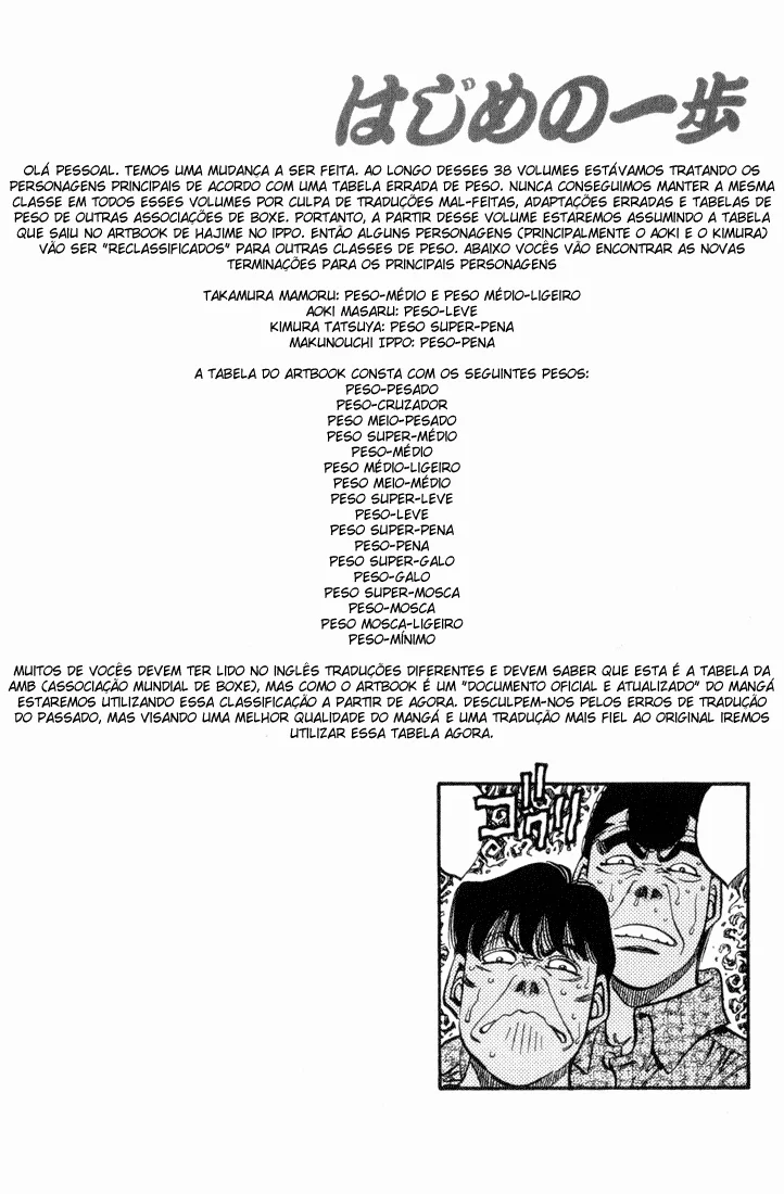 Read Hajime no Ippo pt Manga Online