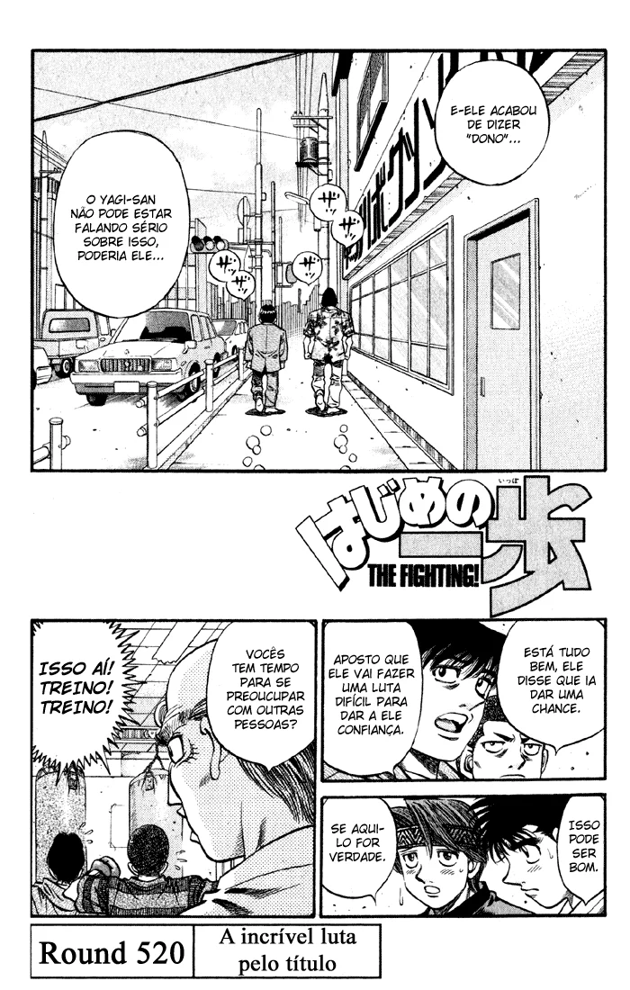 Read Hajime no Ippo pt Manga Online