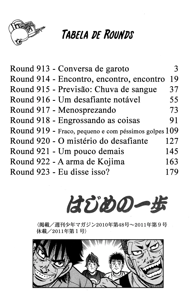 Read Hajime no Ippo pt Manga Online