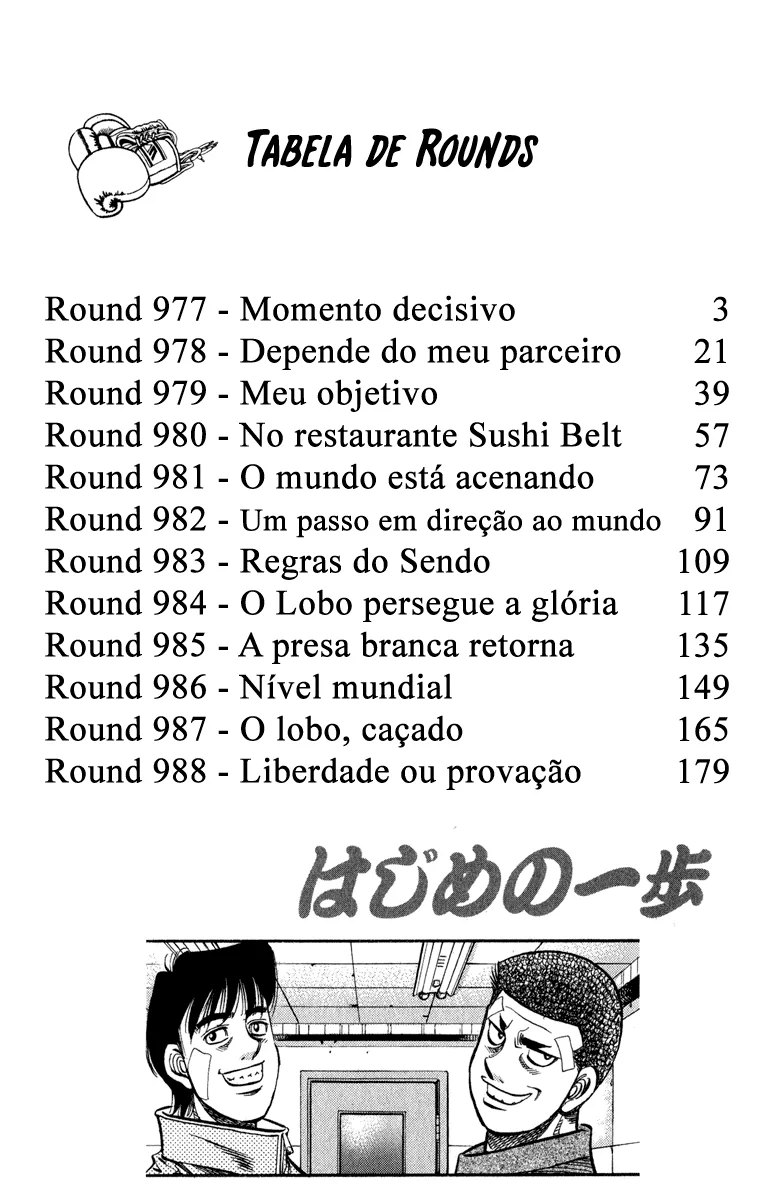 Read Hajime no Ippo pt Manga Online