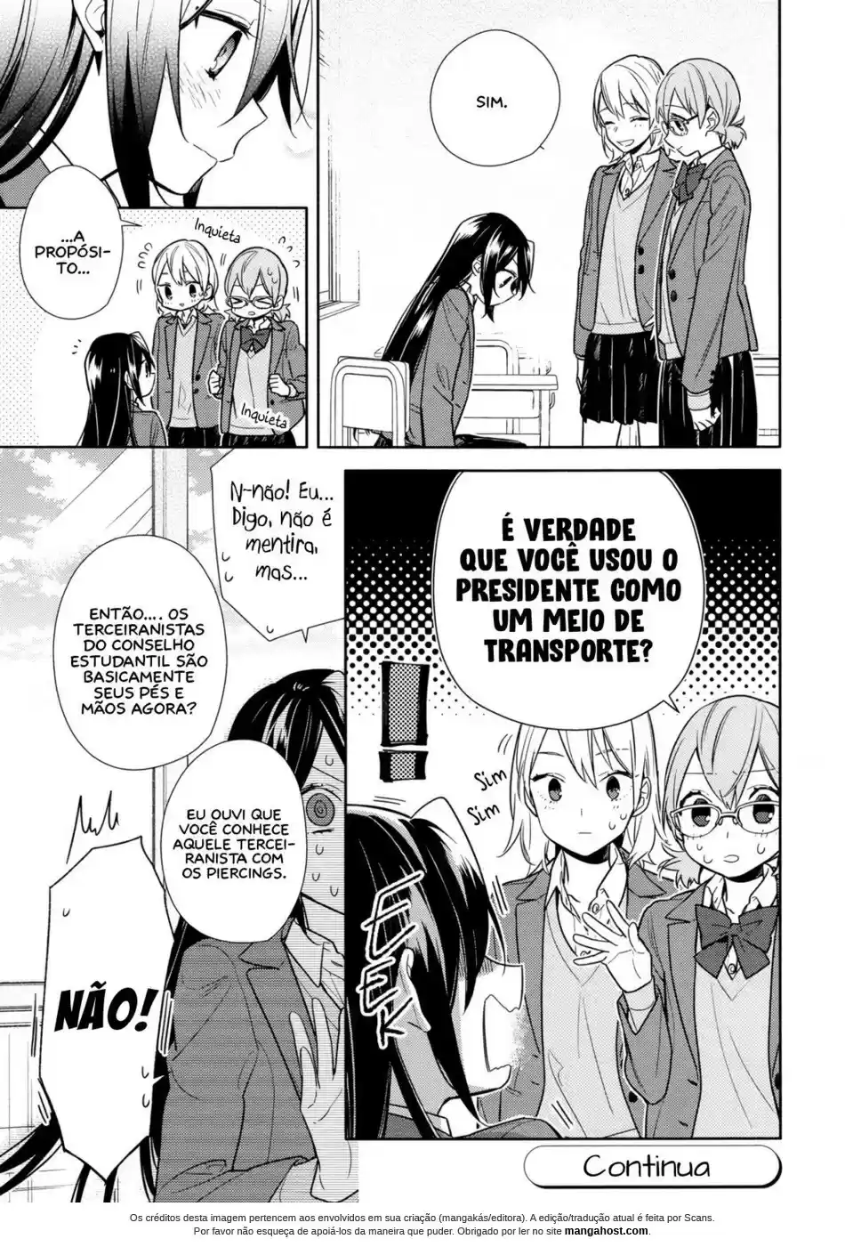 Read Horimiya pt Manga Online