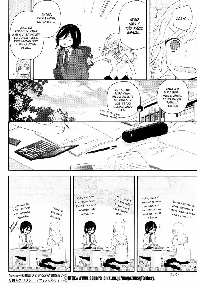 Read Horimiya pt Manga Online