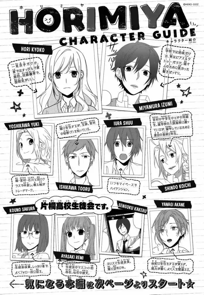 Read Horimiya pt Manga Online