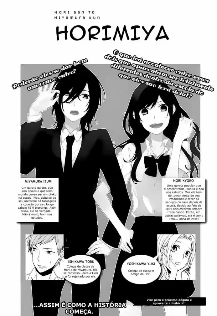 Read Horimiya pt Manga Online