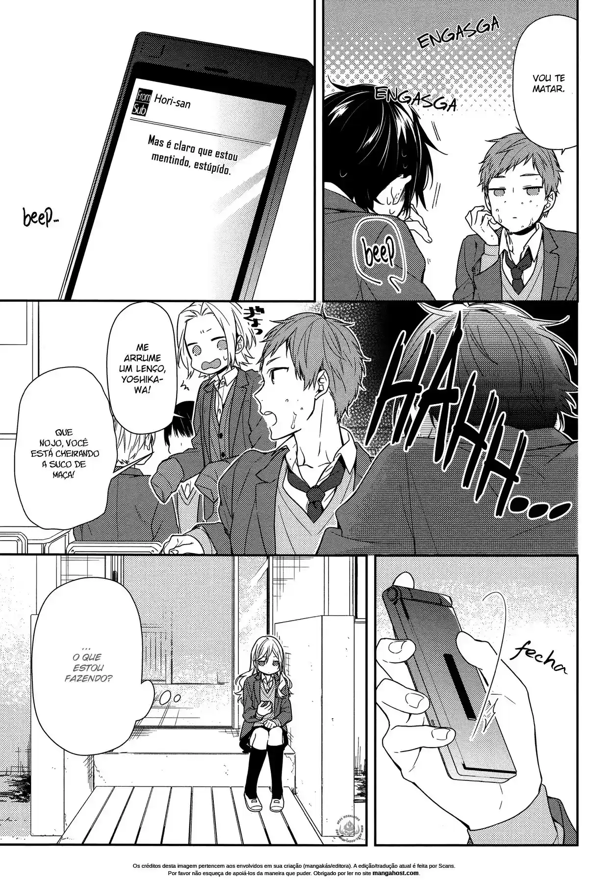 Read Horimiya pt Manga Online