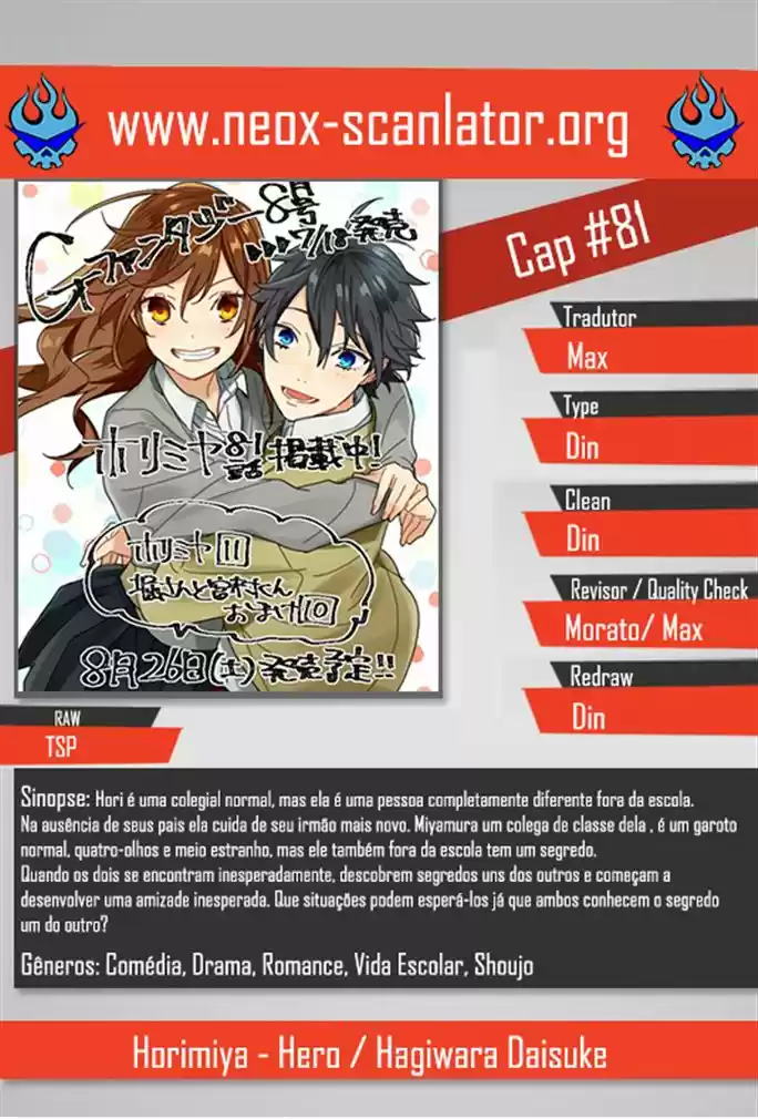 Read Horimiya pt Manga Online