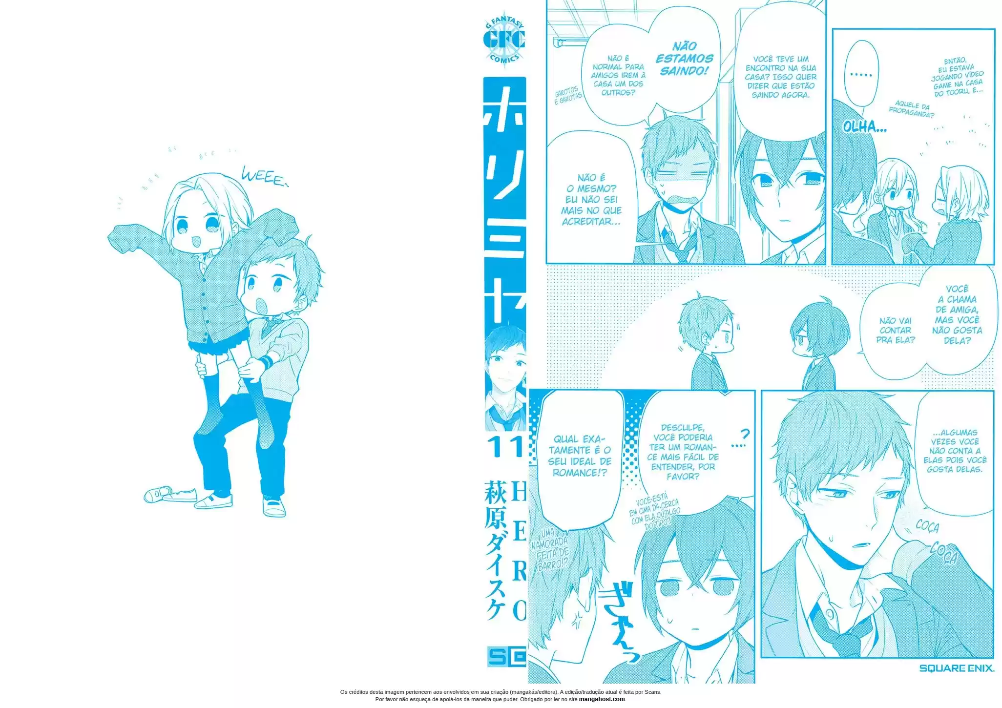 Read Horimiya pt Manga Online